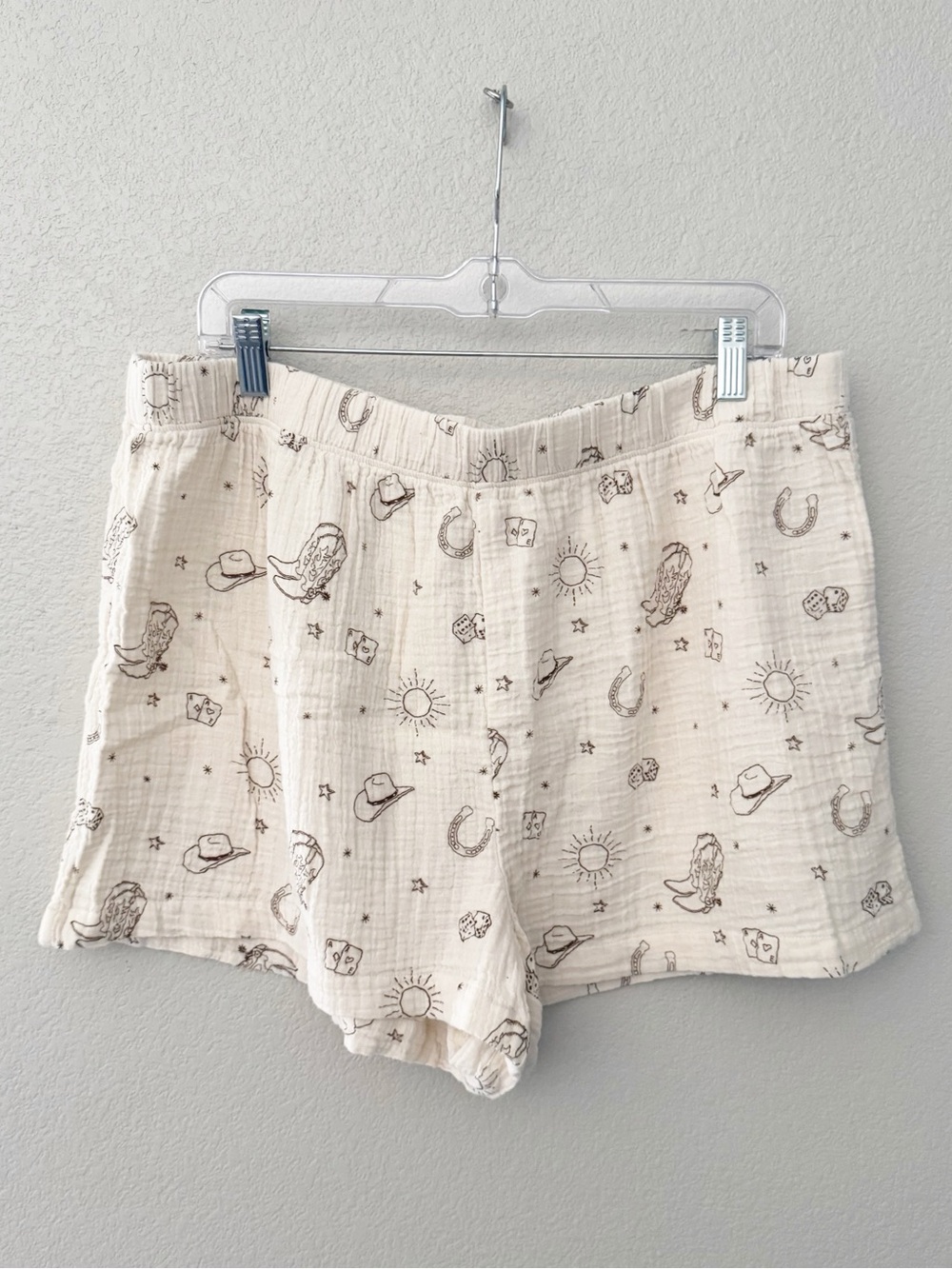 American Eagle AE Cotton Gauze Pajama PJs Set XL Bundle of Two Cherries Western - Picture 12 of 15